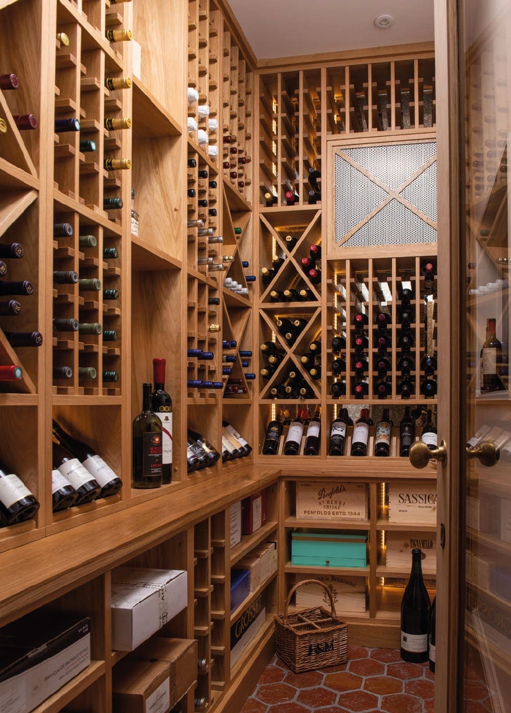 Clarity Arts photograph of a wine cellar