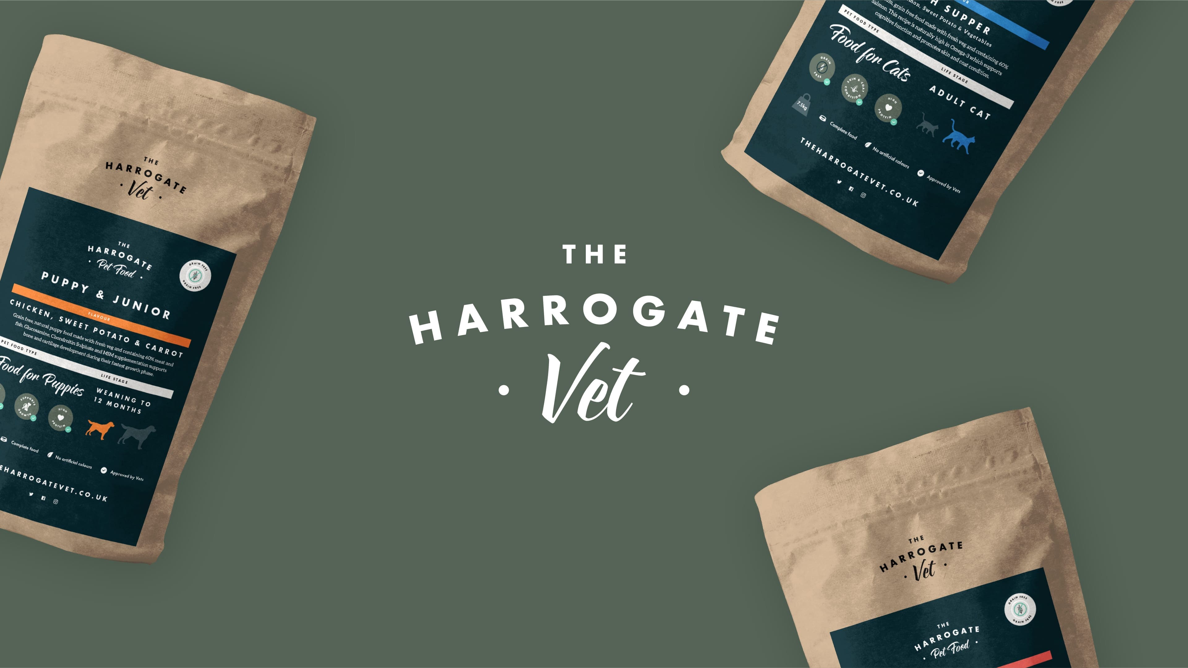 Harrogate Vet branding, Digital Marketing Agency Harrogate