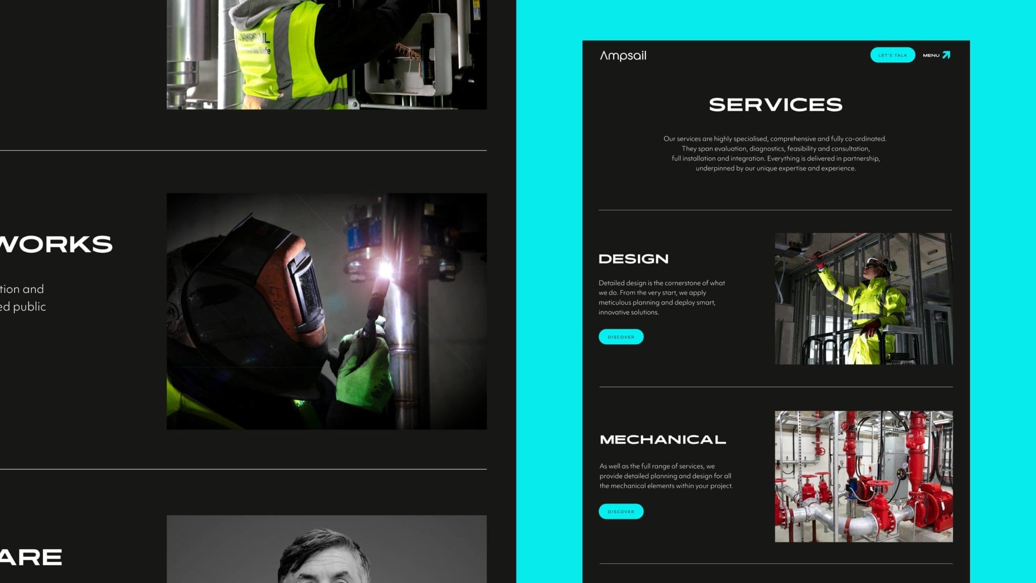 Ampsail branding and web design agency bluestone98 design agency