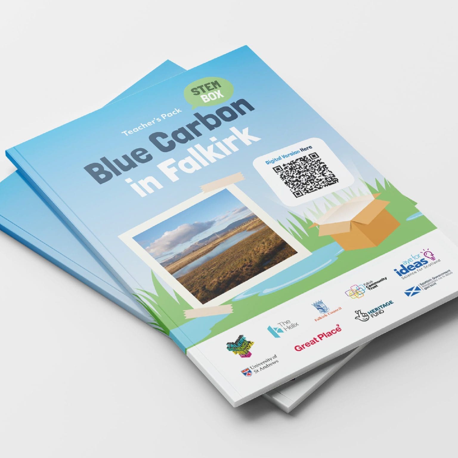 Falkirk Council branding & Responsive website design agency by Bluestone98