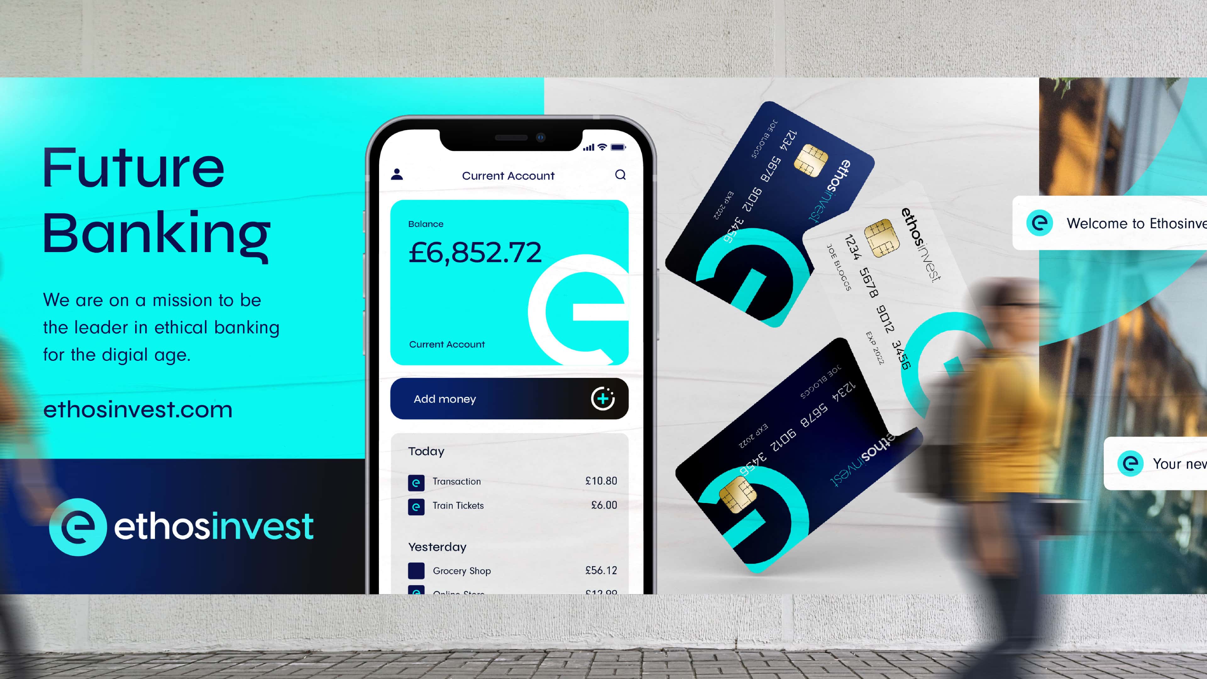 Ethos - the future of banking branding by Bluestone98