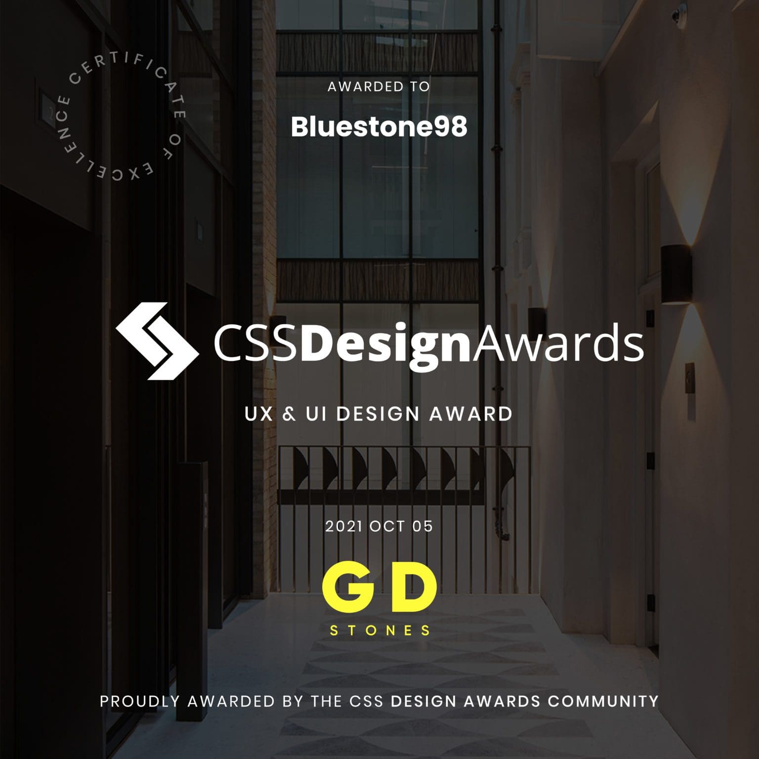 Ux & Ui Design Award Design by Bluestone98 for GD Stone