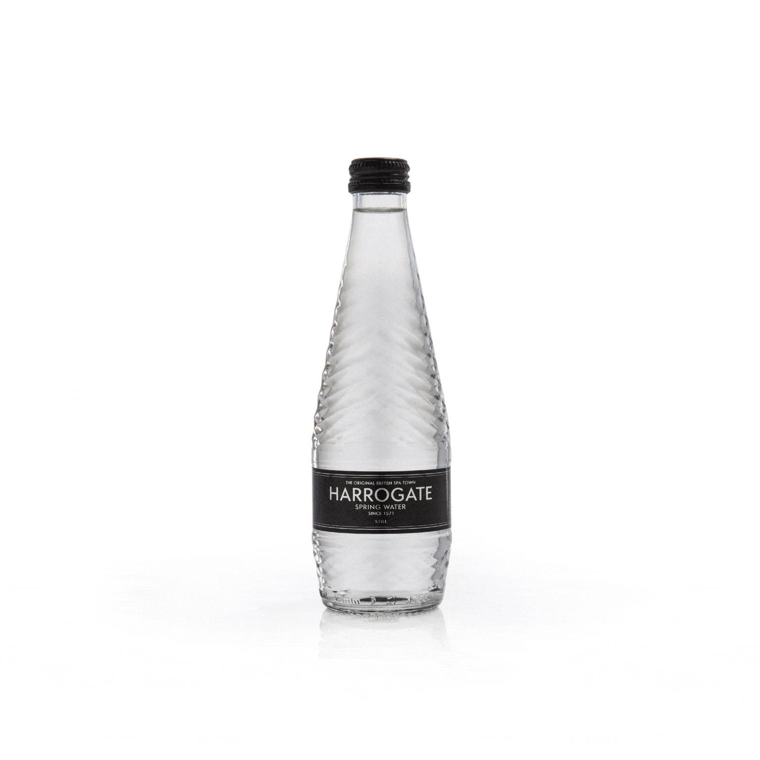 harrogate Spring Water bottle label design by Bluestone98