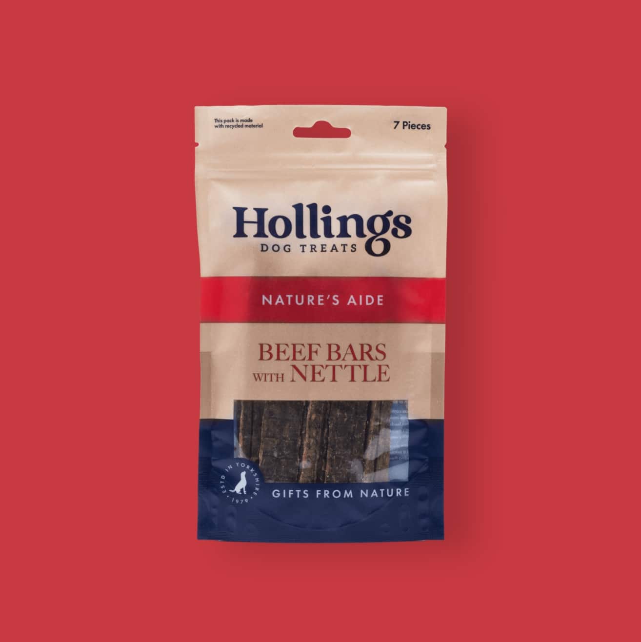 Hollings dog treats packaging design by Bluestone98