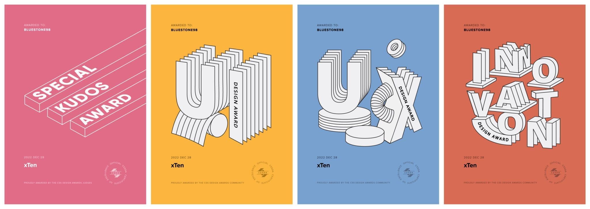 Award-winning website of the day Bluestone98 digital agency harrogate.