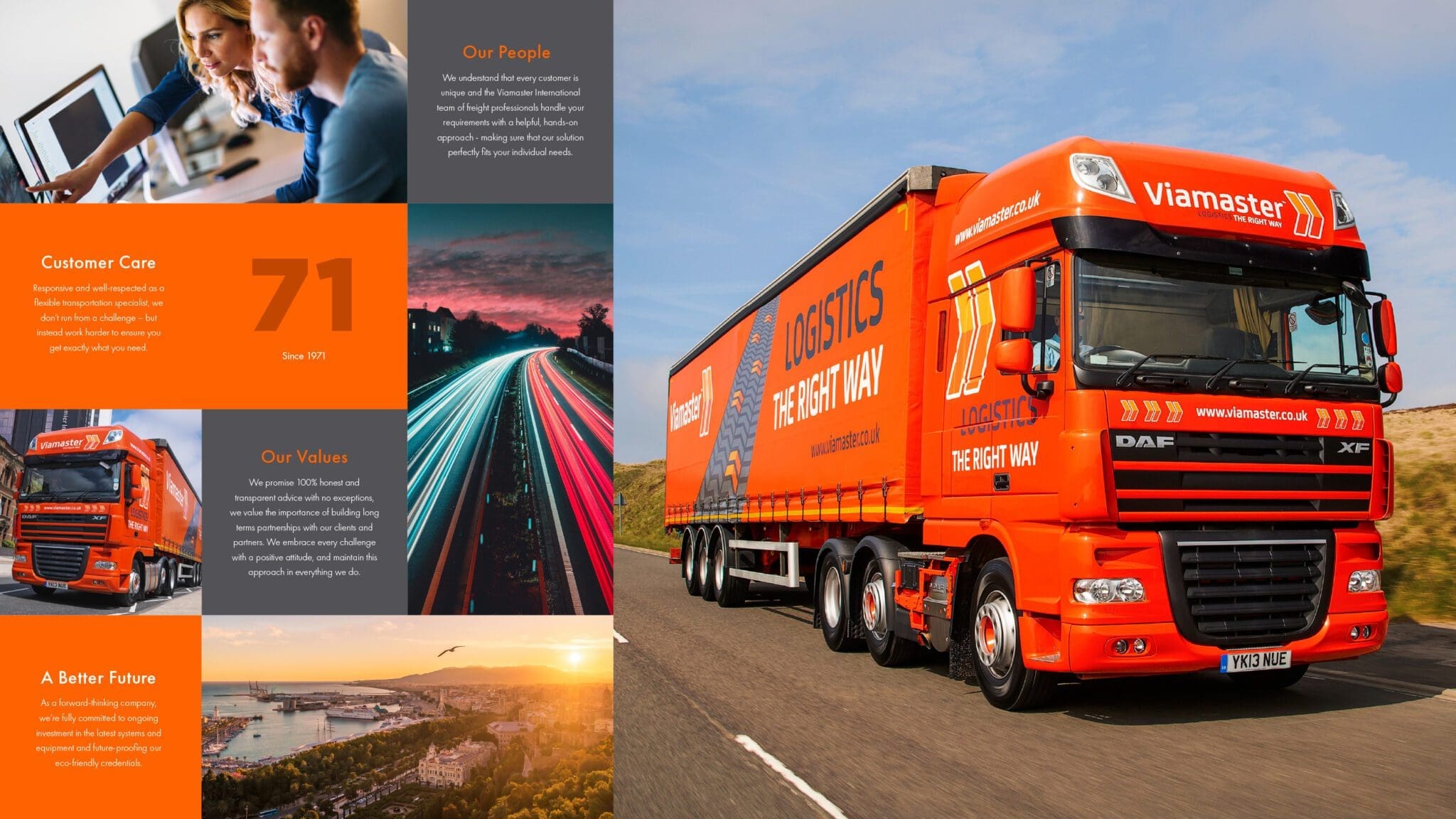 Viamaster International Branding & digital WordPress website design & development by Bluestone98