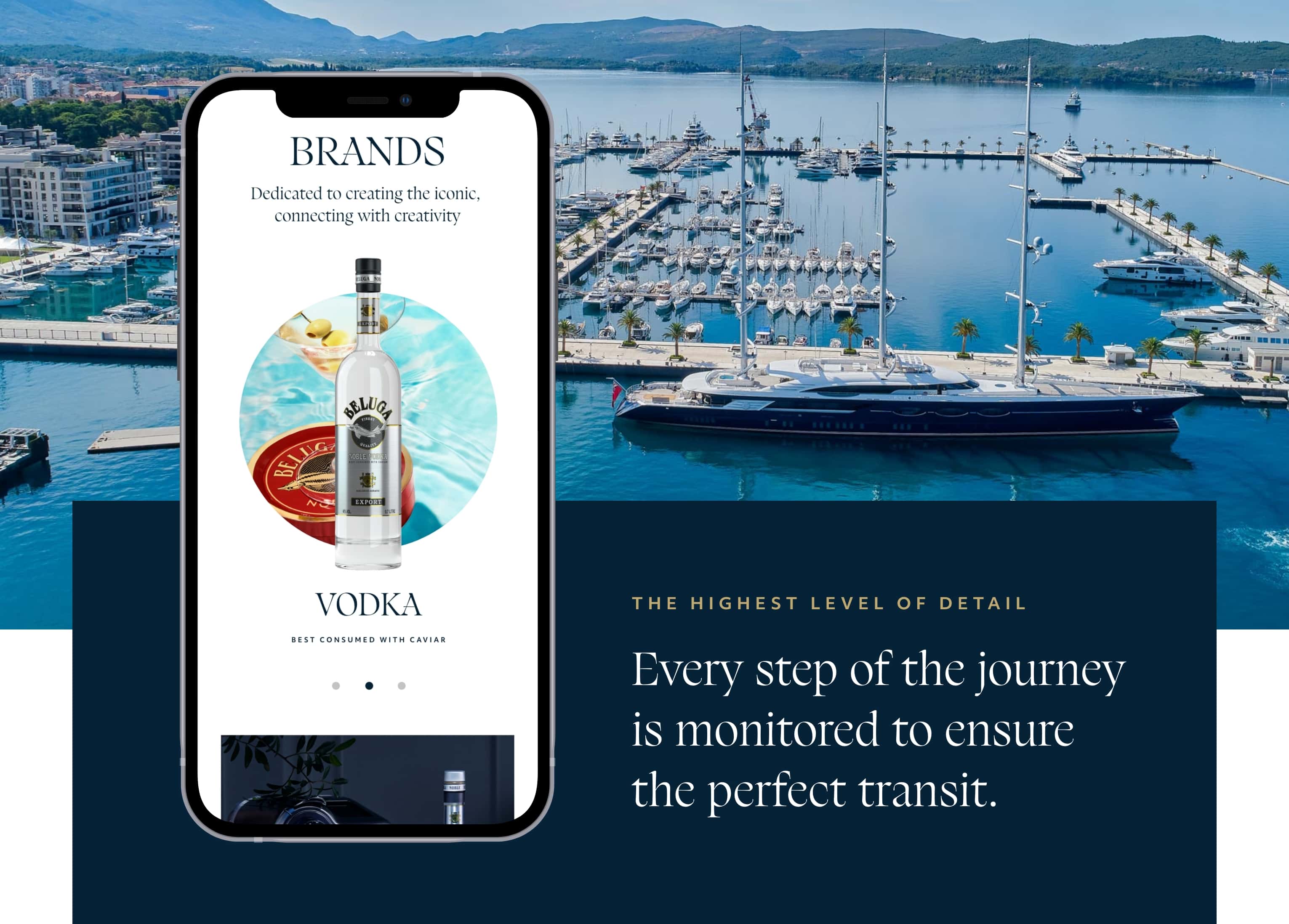 Noblewood Spirits web design, DigitalOcean Hosting, Global Brand BELUGA Vodka, Top WordPress Agencies London