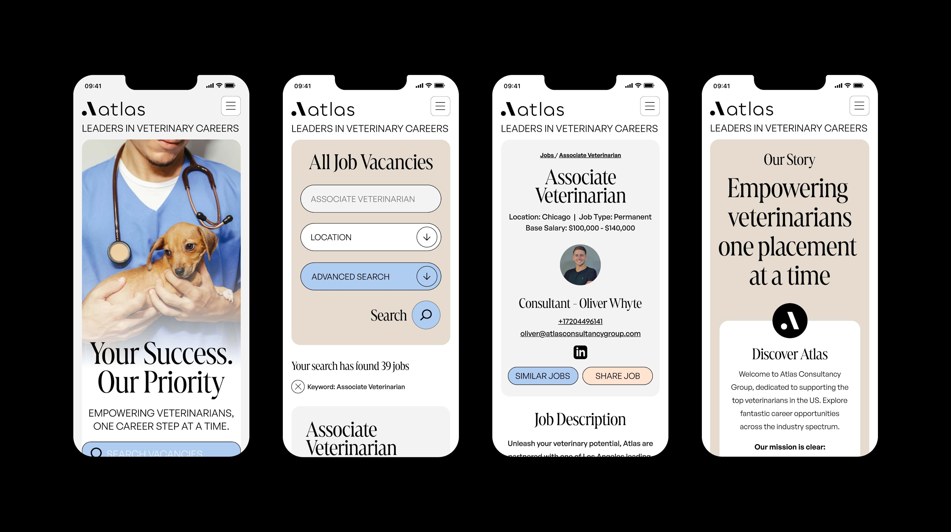 Atlas Consultancy Group responsive web design, Web Design Company