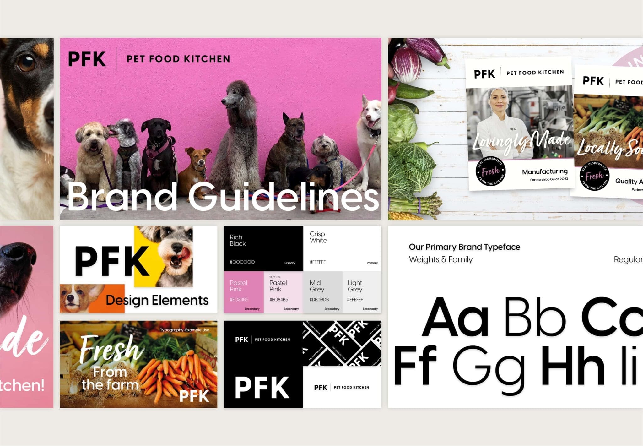 Pet Food Kitchen brand guidelines by Bluestone98