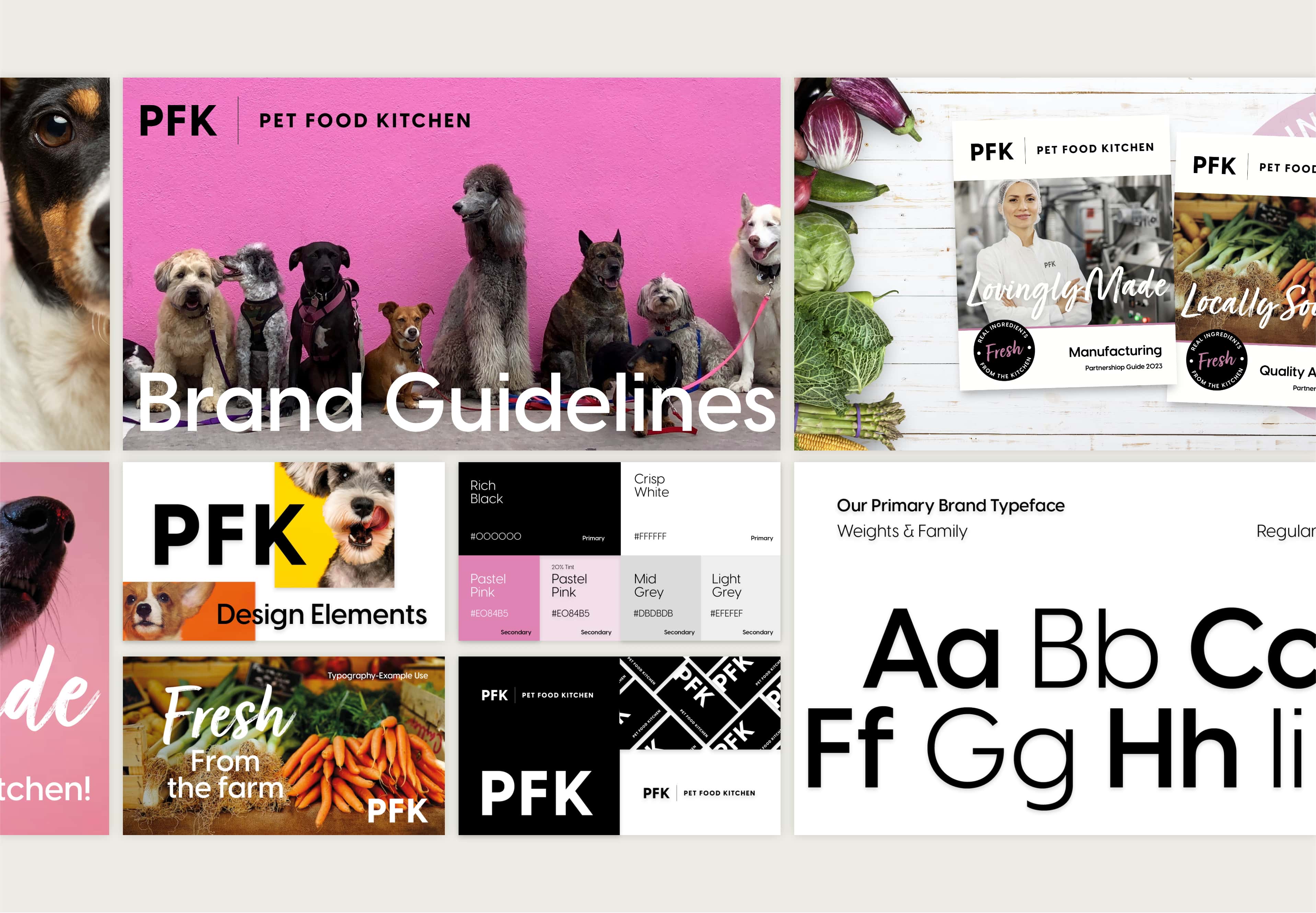 Pet Food Kitchen brand guidelines by Bluestone98