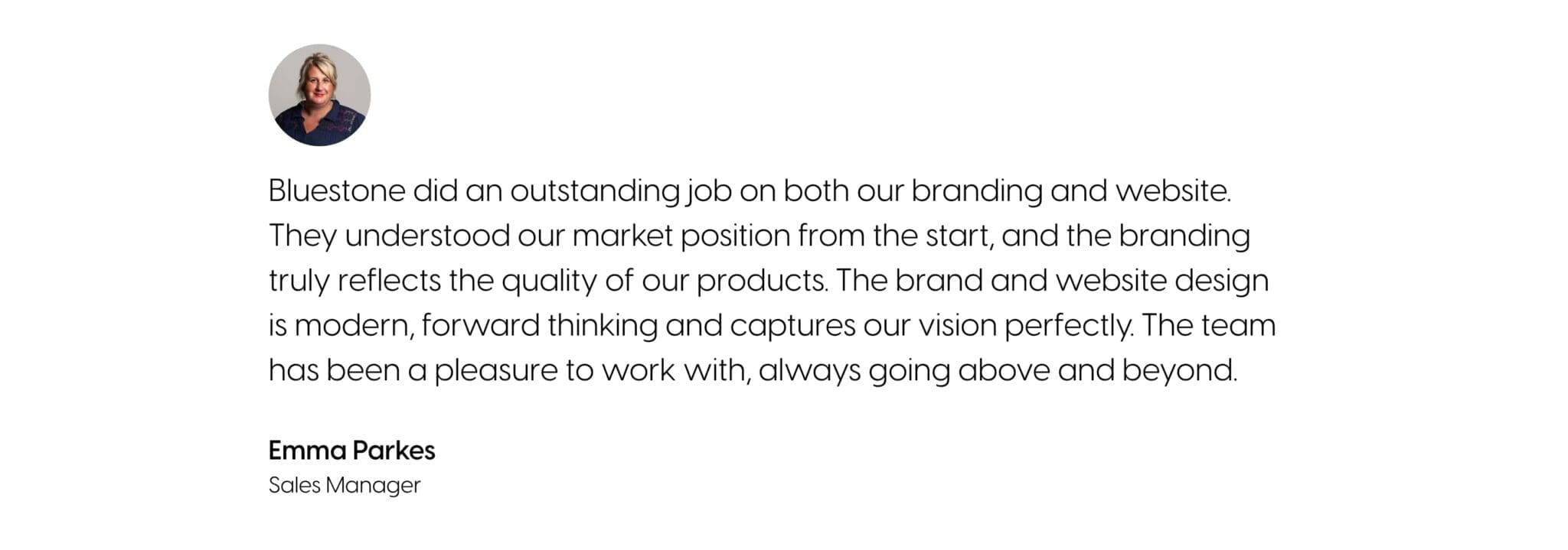 Bluestone98 did an outstanding job on both our branding and website. 