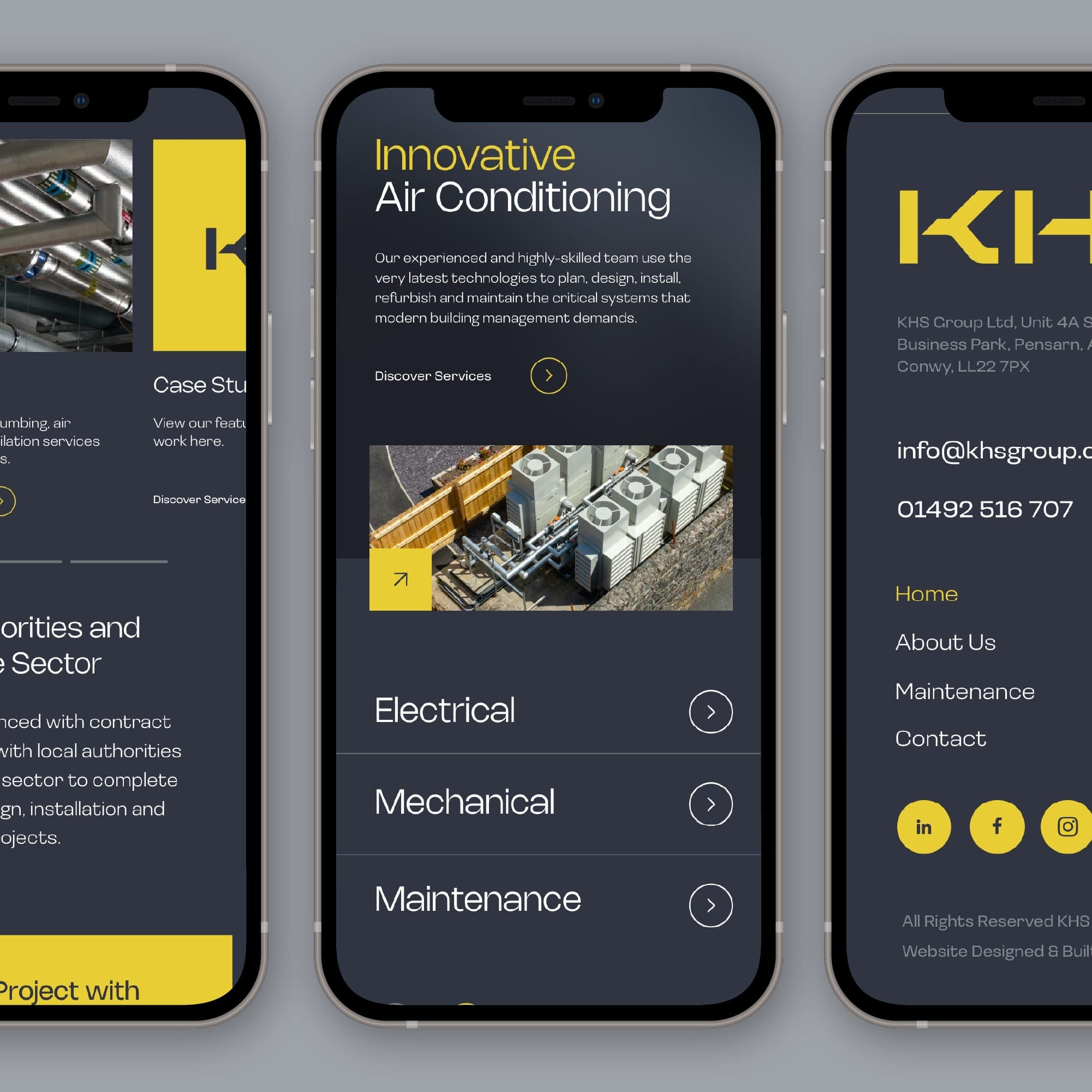 KHS Group Innovative New Rebrand & Web Design