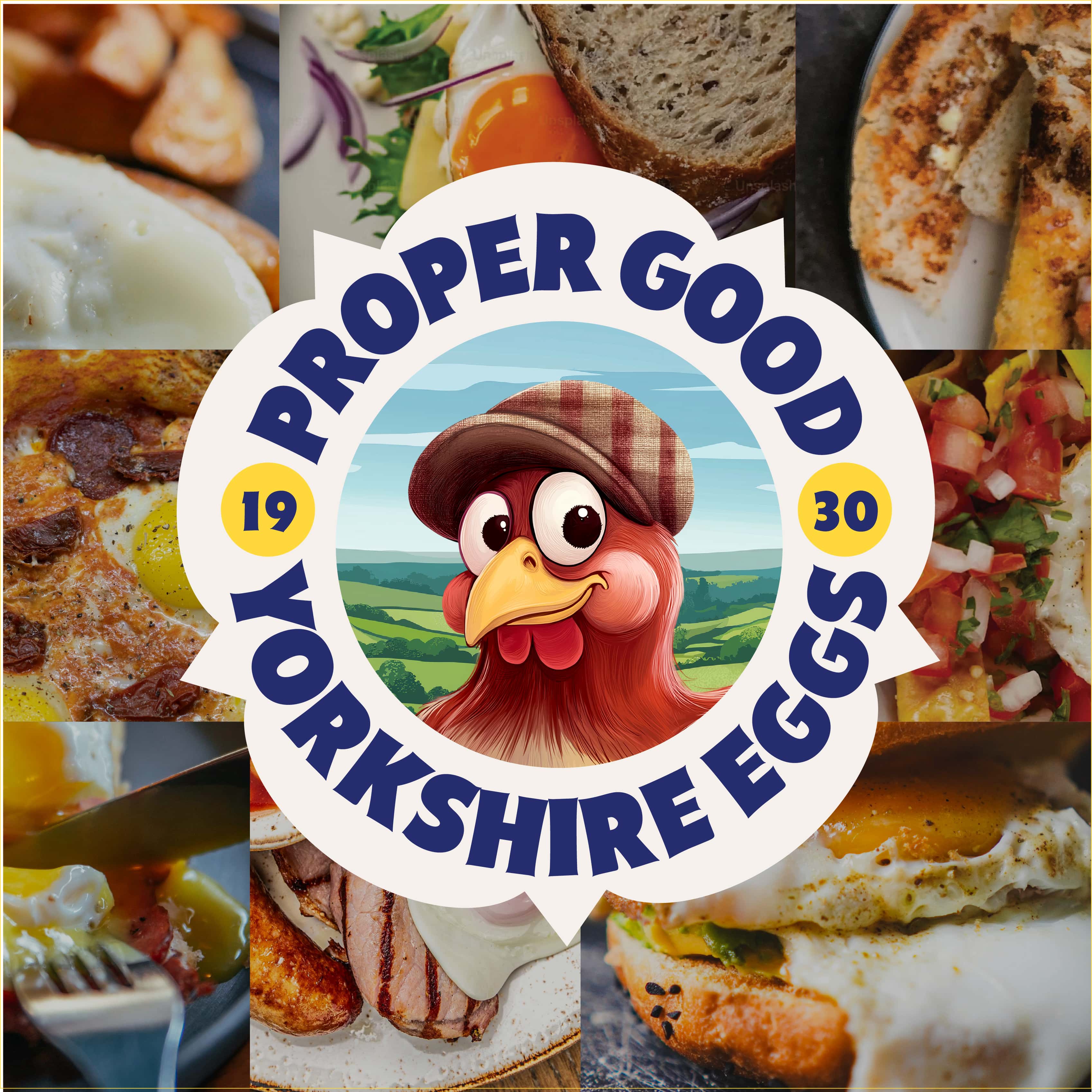 Proper Good Yorkshire Eggs: A Packaging & Branding Triumph by Bluestone98