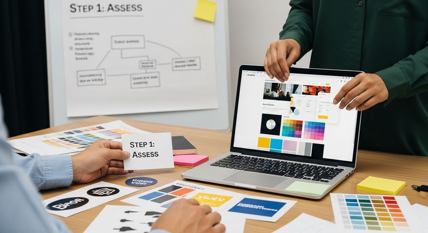 website branding assessment