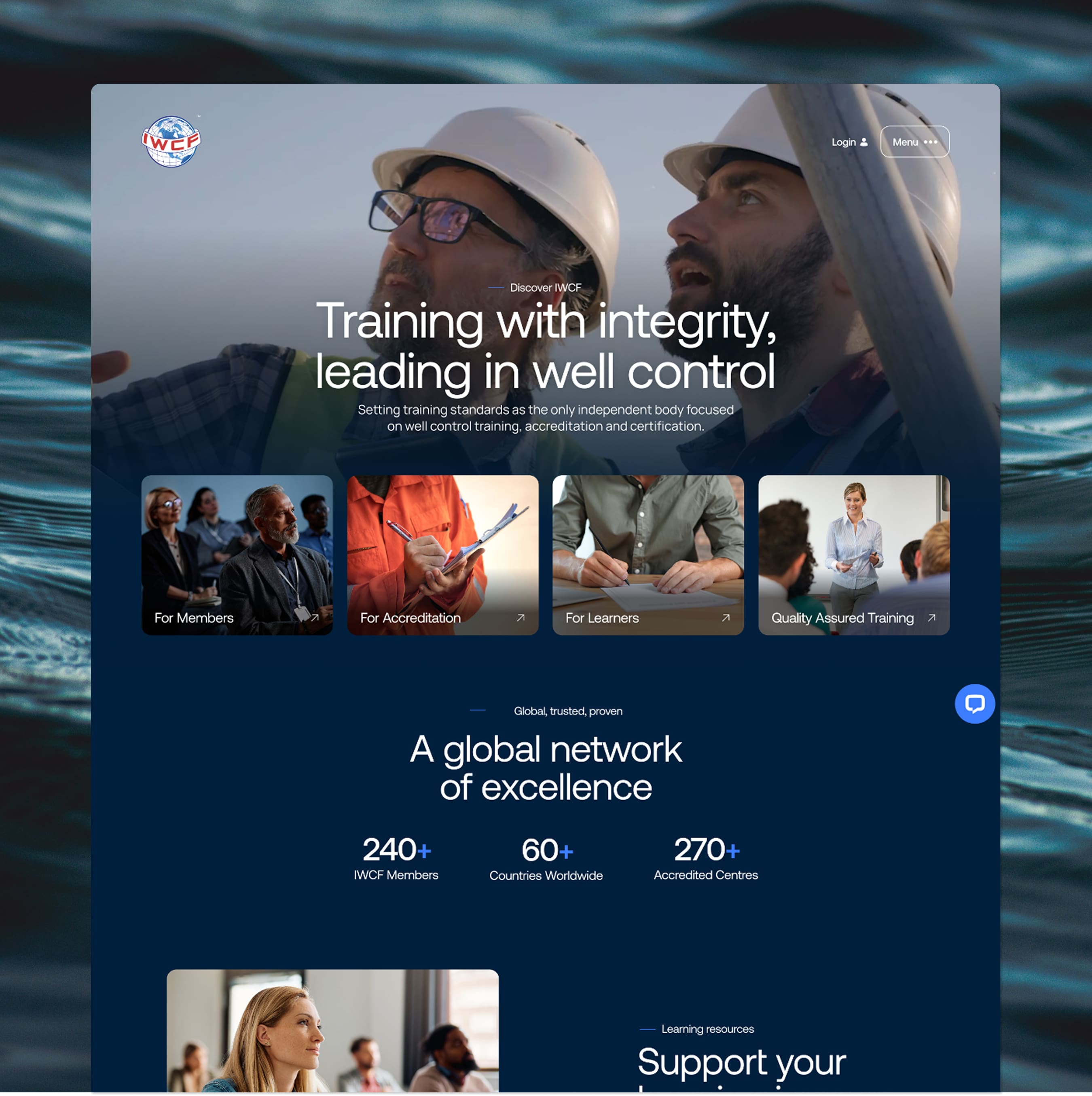 IWCF WordPress Website Launch | Bluestone98 Digital Success